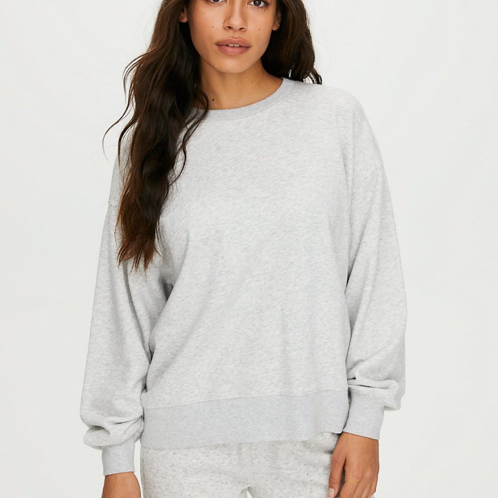 TNA AIRYAF Boyfriend Crew Sweatshirt